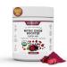 NUTRAJOY Organic Beet Root Powder Nitric Oxide Superfood Supplemen for Energy Support Nitric Oxide Booster Vegan Mixed Berry Flavor - 8.8 oz 30 Servings