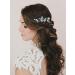 IYOU Crystal Wedding Hair Comb for Women Green Rhinestone Bridal Hair Accessories Flower Headpiece Prom Guest Hair Piece for Brides and Bridesmaids - Buy Online on GoSupps.com