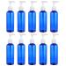 Lurrose 10pcs Pum Pum Pet plastic empty refillable Pump dispensable soap lotion pump soap donor cleaning Cleaning liquid pump bottle for kitchen bathroom travel 100ml blue