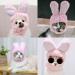 LZZEM 2PCS Pet Headwear Hat Cute Costume Bunny Rabbit Hat with Ears Pet Cap Party Costume Headwear Rabbit Hat Headband for Cats and Small Dogs Kitten Puppy Party Costume Accessory - Buy Online on GoSupps.com
