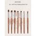 Natural Pony Hair Eyeshadow Brush Set with Travel Bag | Enzo Ken | Horse Hair Makeup Brushes for Eyebrows Eyeliner Contouring & Smoky Eyes | E200 - Buy Online on GoSupps.com