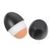 Mipcase Cleaning Products Volcanic Stone Oil-Absorbing Ball Portable Neck Massager Reusable face Roller Facial Rolling Stone Black 5x3cm