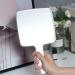 YCHMIR Hand Mirror - Electroplate Silver Square Hand Held Mirror 5 x 9.1 inch - Buy Online on GoSupps.com