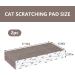 OIMIWI Cat Scratcher 2 PCS Cardboard Pad - Premium Reversible Textures, Durable Design - Buy Online on GoSupps.com