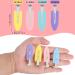 60 Pieces Colorful Seamless Hair Clips for Women & Girls - No Bend Hair Styling Clips in Purple Yellow Pink & Blue - Buy Online on GoSupps.com