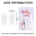 SIUSIO Anti UV Shield Glove - UV Protective Sleeves Fingerless Glove for Gel Manicures protect Hands from LED Lamps Nail Dryer Professional Protection Tool for Skin Care Nail Art Microfiber White - Buy Online on GoSupps.com