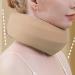 Neck Brace | Soft Adjustable Cervical Collar Soft Foam Neck Brace Cervical Collar Adjustable Support Brace for Sleeping Relieves Neck Pressure and Spine Pressure Yellow - Buy Online on GoSupps.com