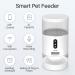 Peteme Automatic Cat Feeder - 4L Portion Control Smart Pet Feeder with APP Control for Cats, Dogs & Small Pets - 2.4G Wi-Fi Enabled (White) - Buy Online on GoSupps.com