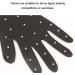 Guangcailun Fashion Figure Skating Gloves - Breathable UV Protection & Crystal Design for Cycling & Outdoor Performance - Buy Online on GoSupps.com
