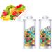 Pack - 200 Beads Menthol Filters Crushballs Mint Menthol Aroma Capsules - Flavoured Beads for Use with Filters - Many Flavours Available (Mix 10 Flavors(200 Beads))