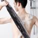African Washcloth Wash Net African Net Sponge Long Bath Exfoliating Shower Body Scrubber Back Scrubber Skin Smoother for Women Men Daily Use (Black) - Buy Online on GoSupps.com