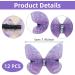 Butterfly Hair Clips 12 Pieces Cute Hair Clip Colorful Hair Clips for Girls Hair Accessories for Teens Women Hair Accessories Barrettes Butterfly Snap Hair Clips - Buy Online on GoSupps.com