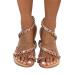 MisFun Orthopedic Sandals/Thin Band Bunion Sandals for Women/Bunion Correction Sandals With Bunion Corrector/Open Toe Comfortable Summer Ladies Sandals 9 Brown