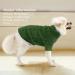 Alagirls Small Dog Sweater - Warm Turtleneck Winter Clothing for Chihuahua Yorkie Poodle & Pomsky - Army Green M - Buy Online on GoSupps.com