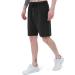 Smith & Solo Men's Sports Pants - Black Running Shorts Summer Cotton Bermuda & Fitness Training Trousers - Buy Online on GoSupps.com