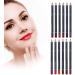 12 Colors Lip Liners Pencil Set Mattee Waterproof Lip Liner Pencil Lipstick Pen Long-lasting Comestic Tool Long Lasting Makeup Lip Liners - Buy Online on GoSupps.com