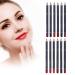 Buy Long Lasting Lipstick Pen Set - 12 Colors Eyeliner & Lip Liner Pencil for Women & Girls - No Irritation | International Shipping - Buy Online on GoSupps.com