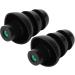 Buy Black Reusable Ear Plugs - Waterproof Noise Reduction & Swimming Earplugs with Multi-Mode Filter - Buy Online on GoSupps.com