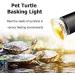 Newfun Turtle Heat Lamp - 4PC E27 75W Dimmable UVA + UVB Full Spectrum Bulbs for Reptiles Turtles Lizards & Amphibians - Ideal Aquarium Heating Solution - Buy Online on GoSupps.com
