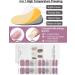 Ebanku Cured Gel Nail Strips Set - Long Lasting, Waterproof, Real Nail Polish Wraps in Pink and White - Includes Cuticle Stick, Nail File, Nail Wipes, and Sealing for UV/LED Lamp - Easy Application - Buy Online on GoSupps.com