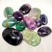 Natural Fluorite Crystal Stones Mini Rock Specimen Chip Gemstone Feng Shui Home Decoration Crafts - (Color: 100Gram) Home Goods