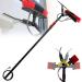 Window Cleaning Pole Water Fed Telescopic 2 in 1 Brush Squeegee Attachment Professional Extendable Cleaner Conservatory Roof-24FT(7.2m)