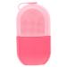 beauty face ice tray ice roller for face & eye puffiness relief Ice Cube Tray Rolling ice roller skin care tool stencils for kids Face Beauty Tool cream massage child silicone 13X6.5X5.5CM Pink