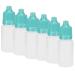 Eye Liquid Bottle 50Pcs 10ml Eye Drops Bottle Refillable Empty Eye Drops Container for Eye Drop Liquid Professional Home Durable (Green)