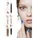Eyeliner Pencil | Cream Gel Texture Multicolors Eyeliner Makeup Pen with Brush | Quick Drying and Long Lasting Eye Pencil Gift Makeup Supplies for Daily Use Hersil novelty orange - Buy Online on GoSupps.com