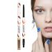 Eyeliner Pencil - Makeup Cream Gel Texture with Brush - Quick Drying Eye Liner Long Lasting Eye Pencil Makeup Supplies Fanelod Novelty Orange
