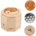 Partykindom 2 STK Moxibustion Box | Universal Wooden & Metal Moxa Burner for Home Cupping Therapy | 12.5x12cm | Best Quality & Fast International Shipping - Buy Online on GoSupps.com