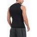 Hoplynn 1/4 Compression Shirt for Men - Sleeveless Training Tank Tops - Sporty Gym Undershirt in Black/Gray/White | Perfect for Running & Workouts - Buy Online on GoSupps.com