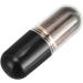 Retractable Makeup Brushes Portable Dense Bristle Small Compact Loose Powder Brush with Cover for Travel (Black) - Buy Online on GoSupps.com