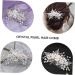Ipetboom 1pc Bridal Headwear Metal Hair Clips for Women Hair Jewels for Women Flower Hair Comb Headdress Chinese Hair Pin White Decor Brides Hair Miss Hair Accessories Crystal Pearl Flowers - Buy Online on GoSupps.com