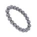 Fashion Terahertz Stone Bracelet for Men and Women Bracelet to Relieve Fatigue and Increase Energy 9 mm