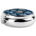 Manatee Round Pill Box - 3 Compartment Portable Travel Organizer for Vitamins & Medicine - Buy Online on GoSupps.com