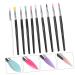 MAGICLULU 20 Pcs Eye Shadow Brush Set - Professional Makeup Tools for Face Lips & Eyes | Exfoliator & Lip Balm Applicator - Buy Online on GoSupps.com