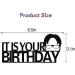 Anxdh It Is Your Birthday cake topper office theme birthday party supplies decoration - Buy Online on GoSupps.com