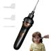 Ear Wax Removal Tool with Light - Reusable Silicone Ear Cleaner for Adults & Kids - Dark Gray - Buy Online on GoSupps.com