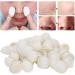 60 Natural Silk Ball Cocoons for Blackhead Removal Facial Cleaning & Skin Care Massage - Buy Online on GoSupps.com