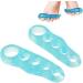 Bcurb Toe Gel-Lined Compression Socks & Silicone Toe Stretcher Spacer - Gray, Medium - Buy Online on GoSupps.com