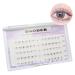 Bottom Lash Extension DIY Lash Clusters DAODER Lower Individual Lashes Natural Look Wispy Clear Band Under Eyelash Extension Clusters for Self Application 6mm Reusable (Bottom Lash Natural)