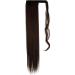 S-noilite Trendy 26 Straight Ponytail Clip-in Extension - Medium Brown 26 Inch - Buy Online on GoSupps.com