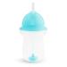 Munchkin Any Angle Weighted Toddler Straw Cup, 10oz, Blue/Green - 2 Pack - Buy Online on GoSupps.com