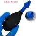 JHONE Balanced Ear Pressure Expander | Ear Relief for Headaches Migraines Tinnitus & Earaches | Unclogs Eustachian Tube | Black Single-hole - Buy Online on GoSupps.com