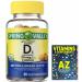 Spring Valley Vitamin D3 Gummy 2000 IU 80 Ct +Better Guide Vitamins Supplements