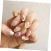 FRCOLOR Storage Box sequin outfit kit de manicura sequin suit nail nail decoration nail Jewelry kit nail nail Accessories manicure semicircle shell Storage Boxes - Buy Online on GoSupps.com