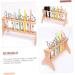 Solid Wood Stand Organizer Hair Stylist Shear Holder Professional Comb Salon Tools Holder Hair Cutting Tool Holder Siccors Scissor Holder Barber Portable Wooden Decorate - Buy Online on GoSupps.com