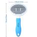 Self-Cleaning Cat Grooming Brush with Fat Needles - Slicker Brush for Dogs & Cats | Daily Massage Tool - Buy Online on GoSupps.com