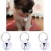 POPETPOP 5pcs Dog Cat Bells Dog Charm Bells with Key Rings Save Birds Wildlife for Collars Necklace Pendant Accessories - Buy Online on GoSupps.com